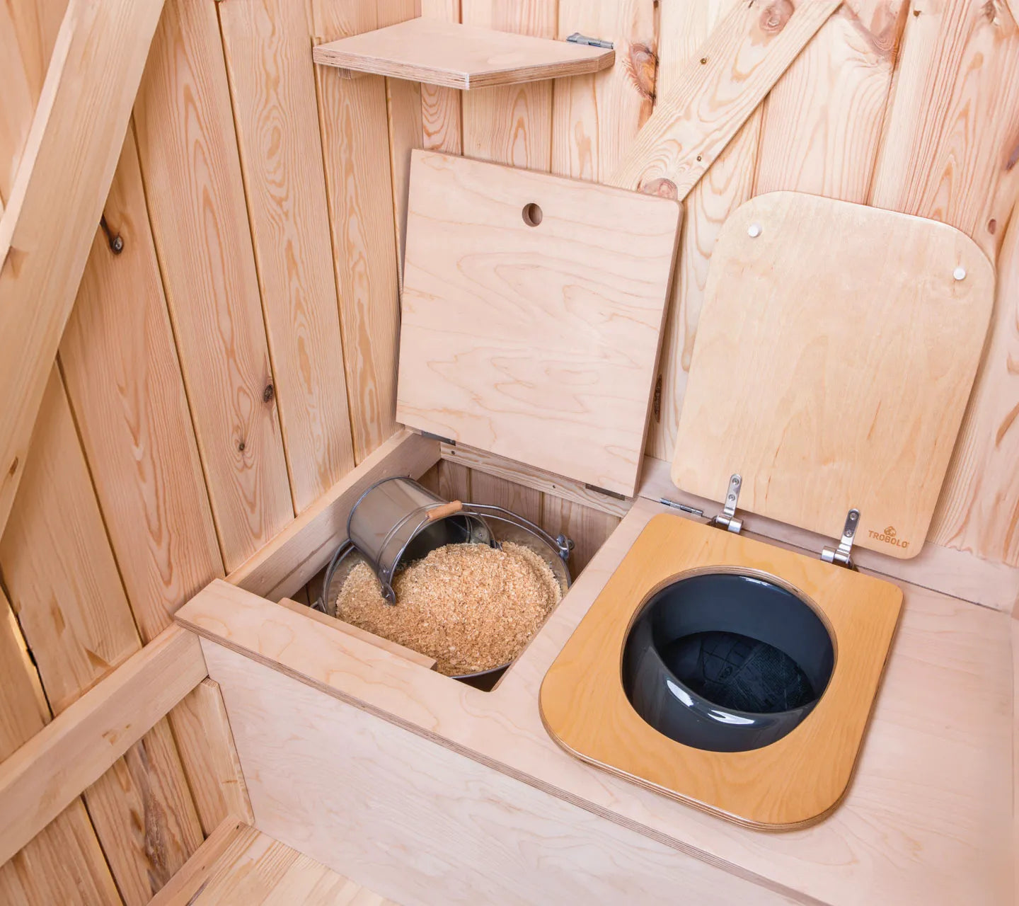 TROBOLO KersaBoem composting toilet litter box