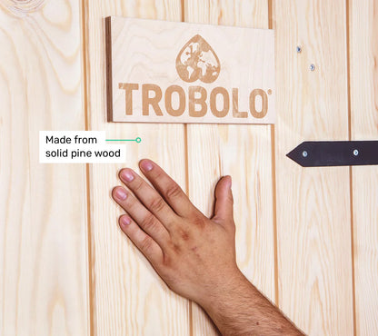 TROBOLO KersaBoem composting toilet pine wood