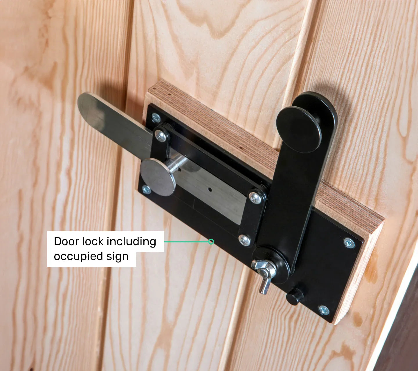 TROBOLO KitaBoem composting toilet - Door lock