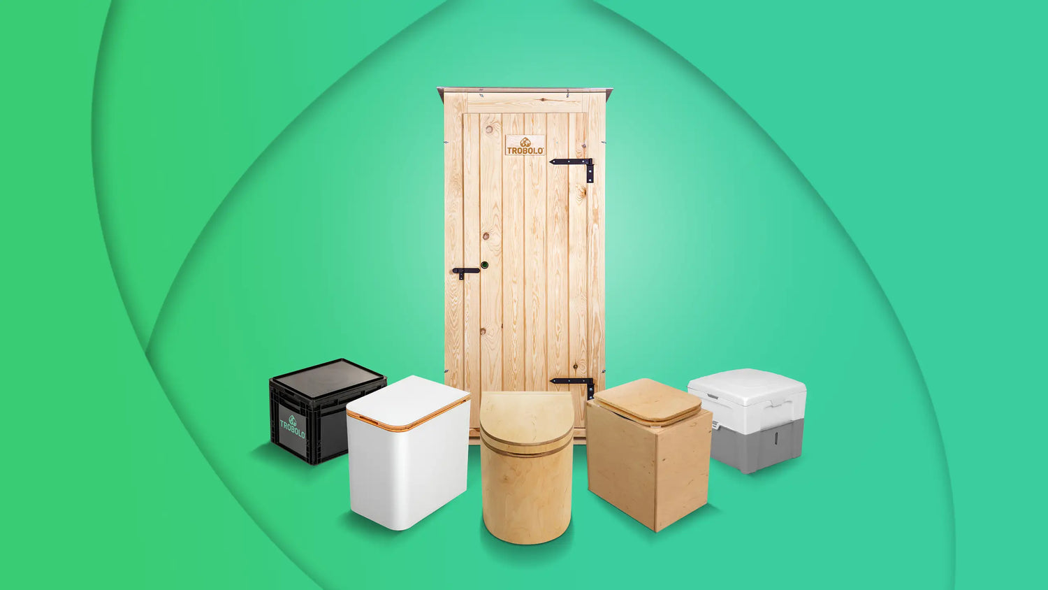 TROBOLO composting toilet product range