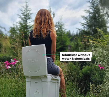 TROBOLO WandaGO - Odourless composting toilet without water