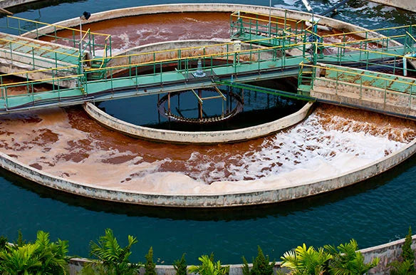 waste water treatment plant